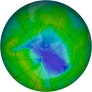 Antarctic Ozone 1992-11-24